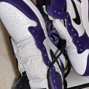 Court Purple Jordans